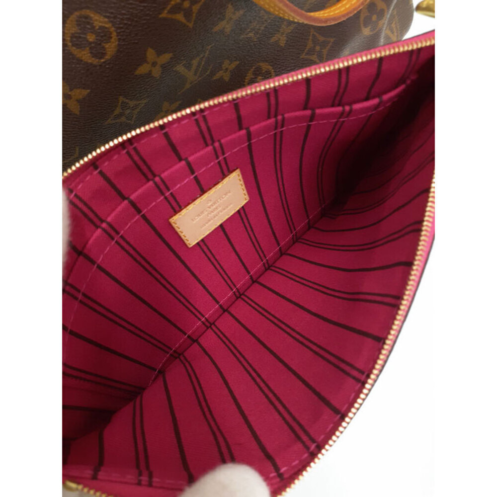 Louis Vuitton Monogram Leather Brown Neverfull Tote Bag - Picture 4 of 8